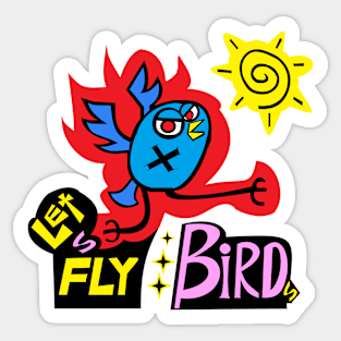 TABCxon #057 Let's Fly to The Sun. Sticker